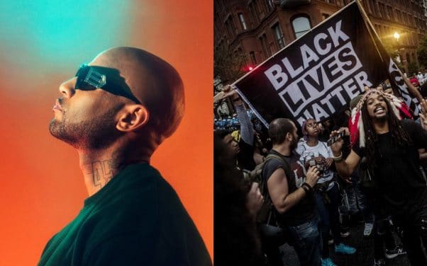 Booba était-il présent à la manifestation Black Lives Matter ?