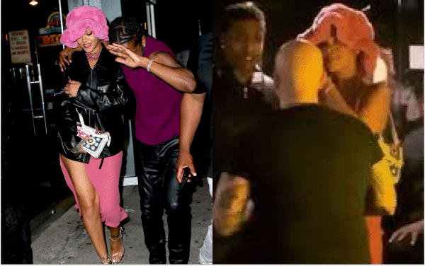 A$AP Rocky et Rihanna se font recaler à l’entrée d’une boîte de nuit