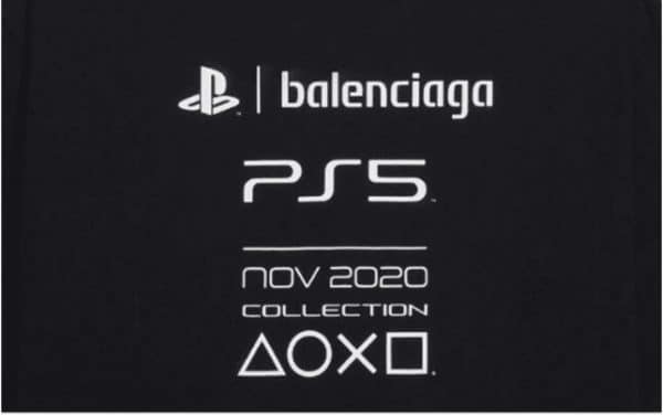PS5 : Balenciaga sort un tee-shirt spécial… et plus cher que la console