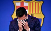 Lionel Messi : le mouchoir de ses larmes est en vente pour un million d'euros