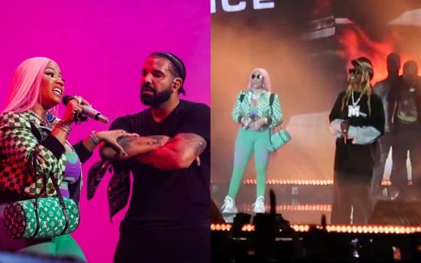Drake, Lil Wayne et Nicki Minaj se retrouvent sur scène après avoir été en froid