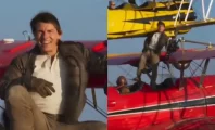 Tom Cruise effectue une nouvelle cascade impressionnante pour la fin de Mission Impossible