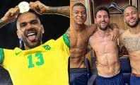 Selon Daniel Alves, Kylian Mbappé ne profite pas assez d'évoluer avec Messi et Neymar