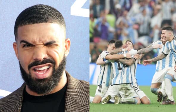 Drake mise un million sur la victoire de l’Argentine et manque de gagner le double