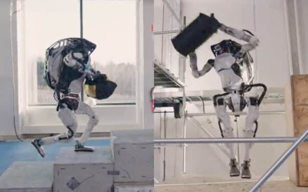 Le robot Atlas signé Boston Dynamics montre des talents impressionnants