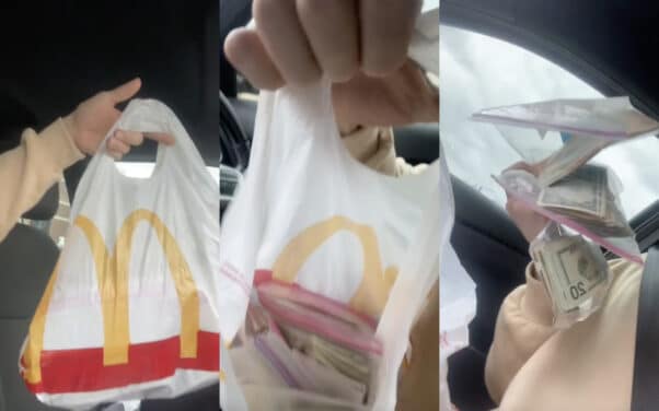 McDonald’s : un client se retrouve avec une liasse de billets à la place de sa commande