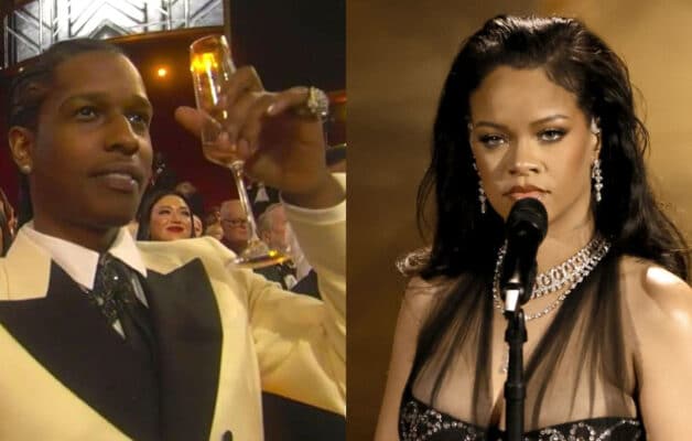 Rihanna émouvante aux Oscars : la réaction d'A$AP Rocky fait le buzz