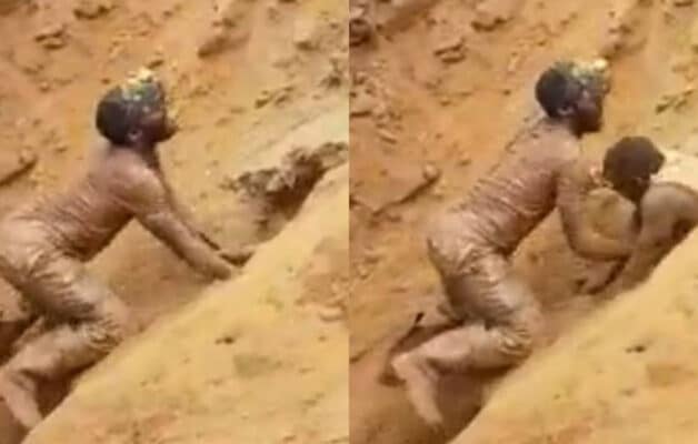 R.D Congo : Un homme sauve à mains nues 9 mineurs piégés dans une mine d’or